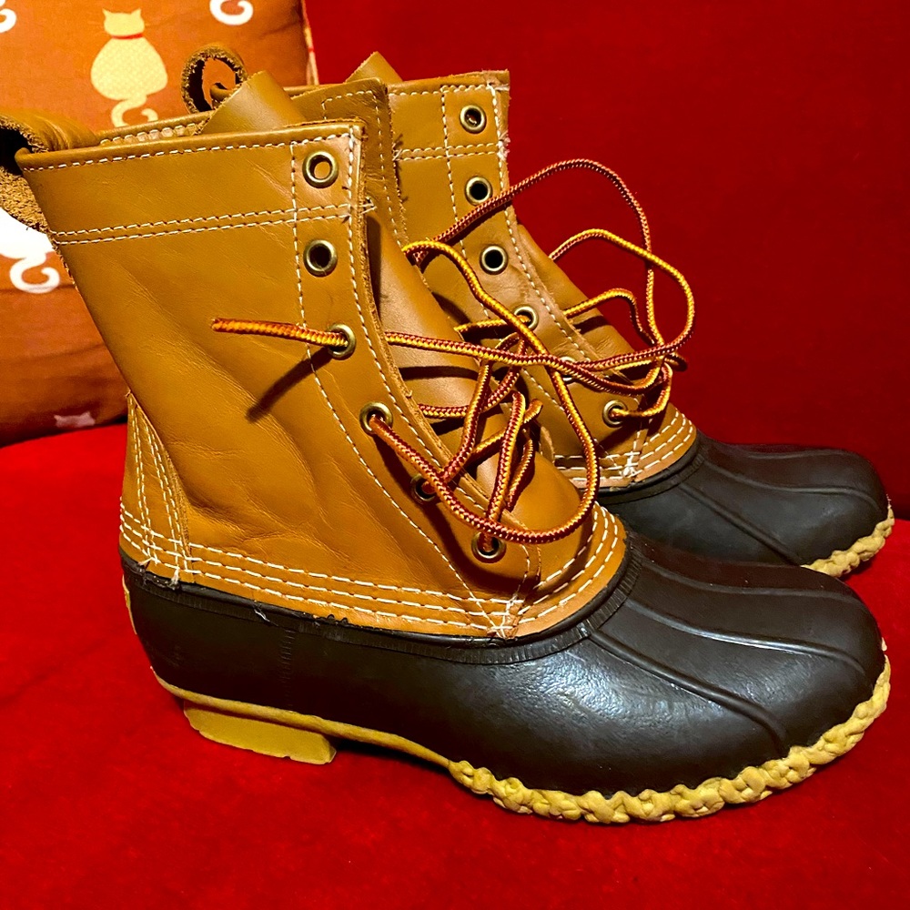 LL Bean Duck Boots Kids size 2